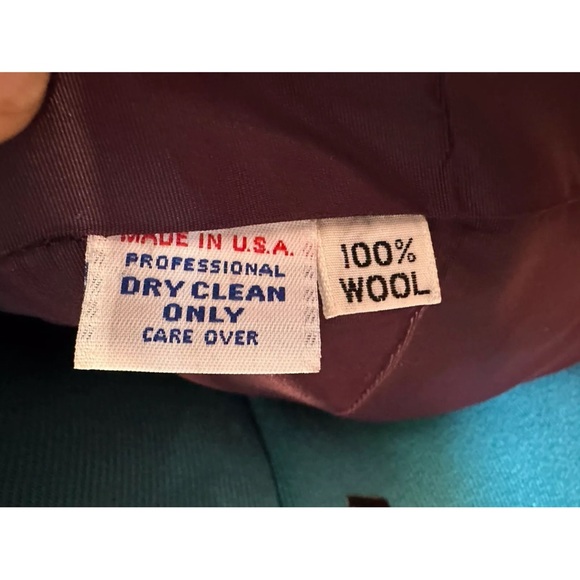 M.P.M. Originals Women’s Tweed Wool Lined Pockets Blazer Jacket Size 8 - Picture 9 of 10